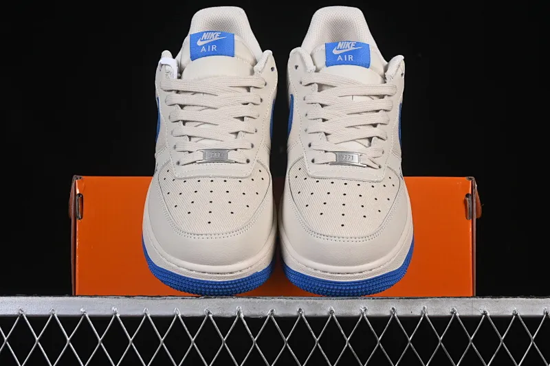 All categories Nk Air Force 1 Air Force series Nk Air Force 1 Low Air Force low-top Nike Air Force 1'07 Low LV co-branded mesh stitching beige Air Force 1 low-top casual sneakers QW5836-025
